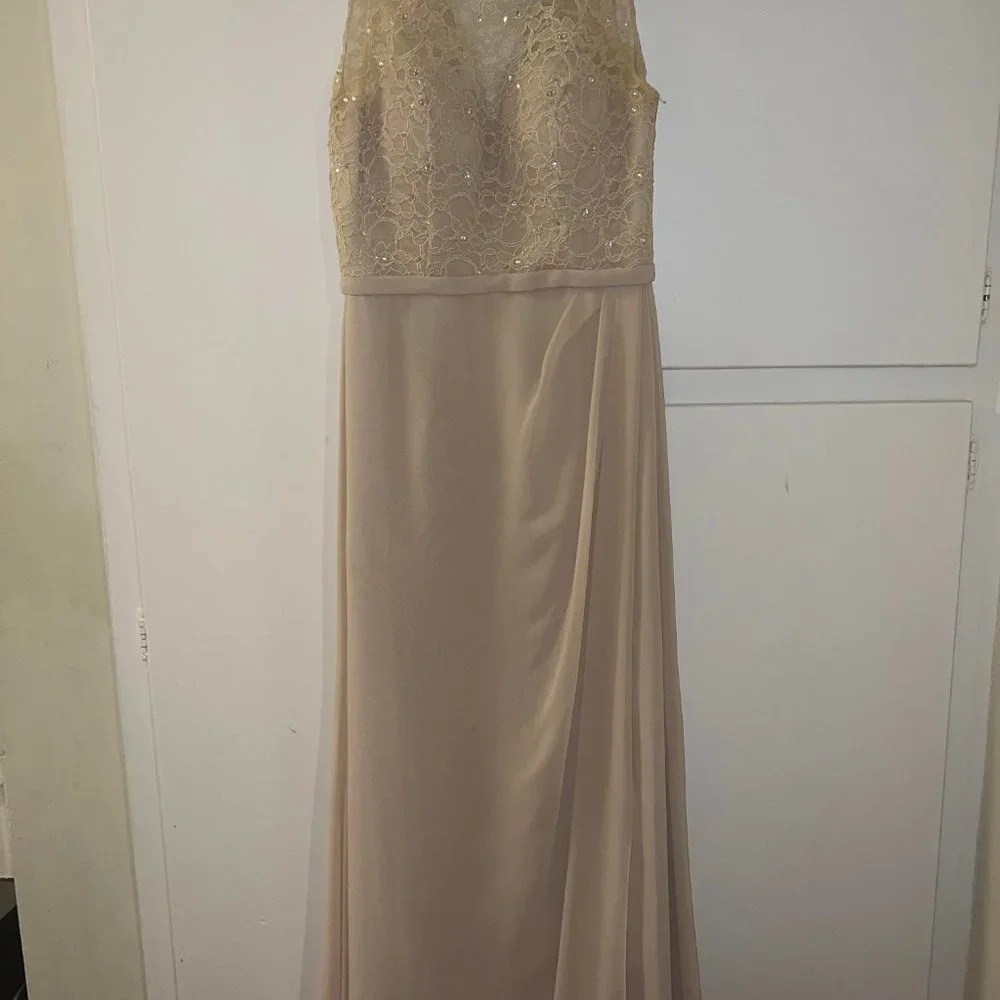 Cream Bridesmaid Dress - Picture 5 of 5